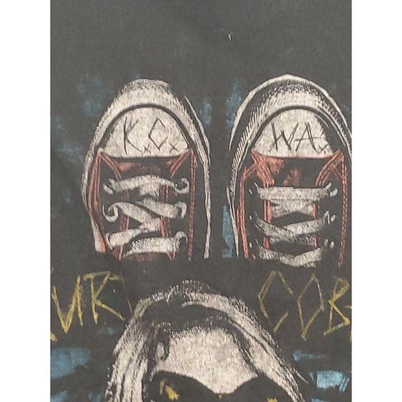 Spencer Gifts Kurt Cobain T-Shirt Rock Idol Memorabilia Reproduction Size M - Picture 4 of 7